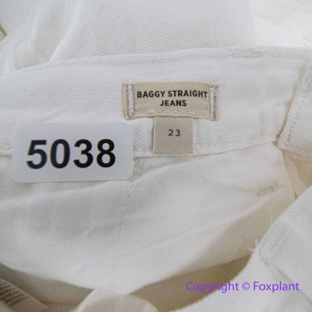 NEW Madewell The Harlow Wide-Leg Jean in Tile White, 23 - Picture 13 of 15